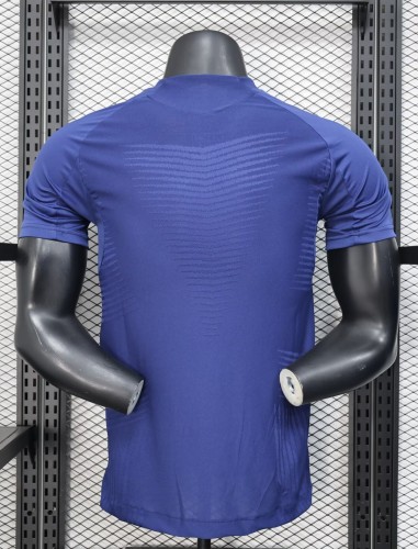 25-26 Manchester United Blue Special Edition Player Version Soccer Jersey