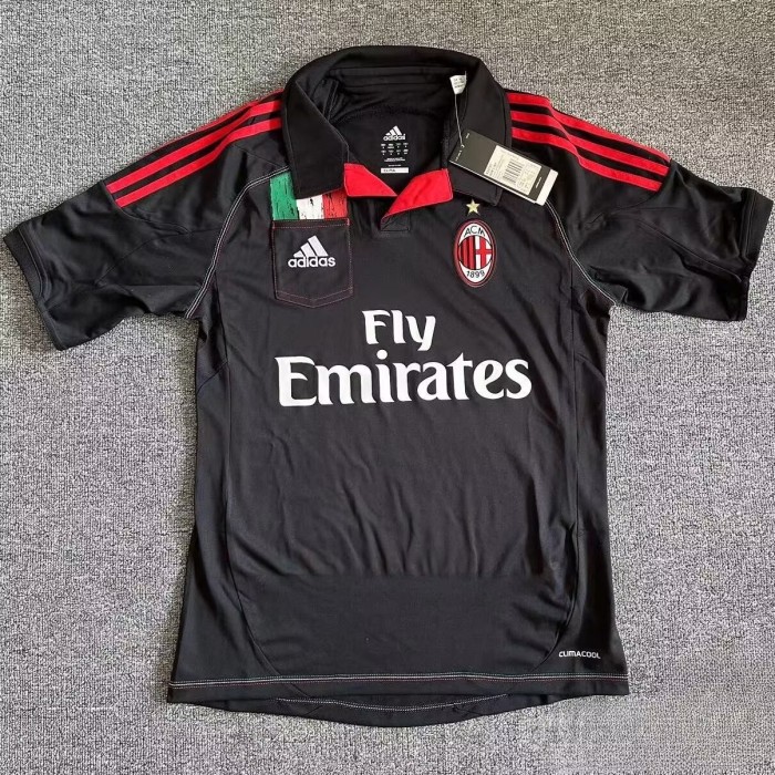 2012-2013 AC Milan Third Retro Soccer Jersey