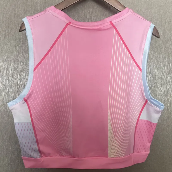 25-26 Barcelona Pink Women Yoga Vest (女)