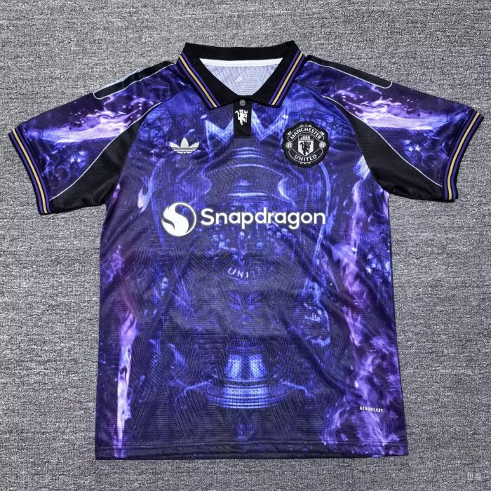 25-26 Manchester United Purple Special Edition Fans Training shirts