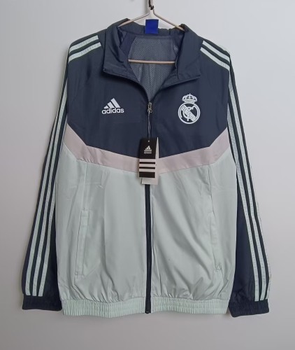 2025 Real Madrid New Pattern Windbreaker