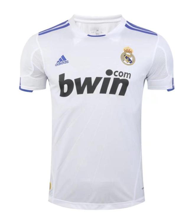 2010-2011 Real Madrid Home Retro Soccer Jersey