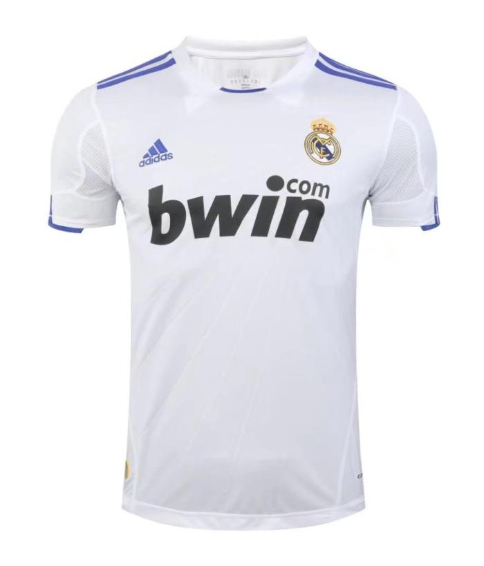2010-2011 Real Madrid Home Retro Soccer Jersey