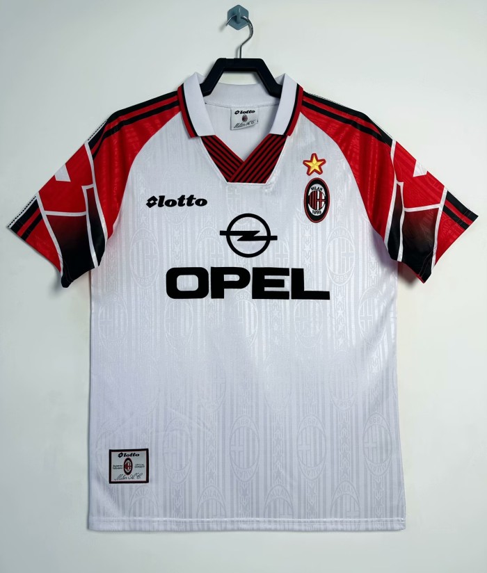 1997-1998 AC Milan Retro Soccer Jersey