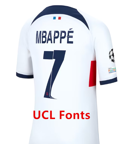 23-24 Paris Saint-Germain Away 1:1 Fans Soccer Jersey