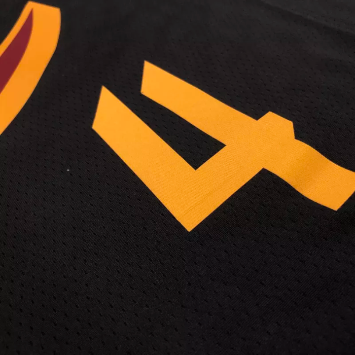 22-23 Cleveland Cavaliers MOBLEY #4 Black Top Quality Hot Pressing NBA Jersey (Trapeze Edition)