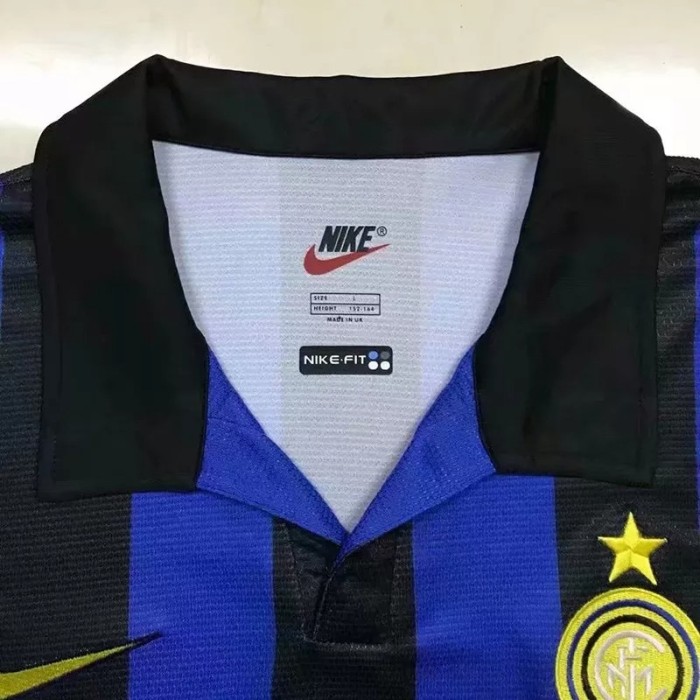 1998-1999 Inter Milan Home Retro Soccer Jersey