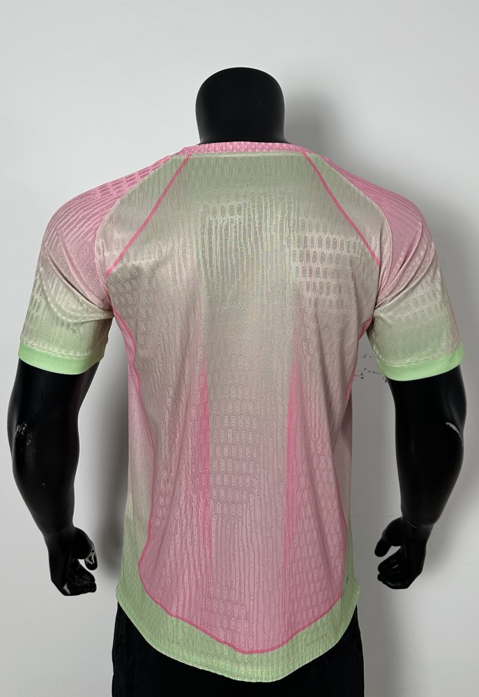 25-26 BAR Pink Green Special Edition Player Version Training Shirts 1:1 Thai Quality