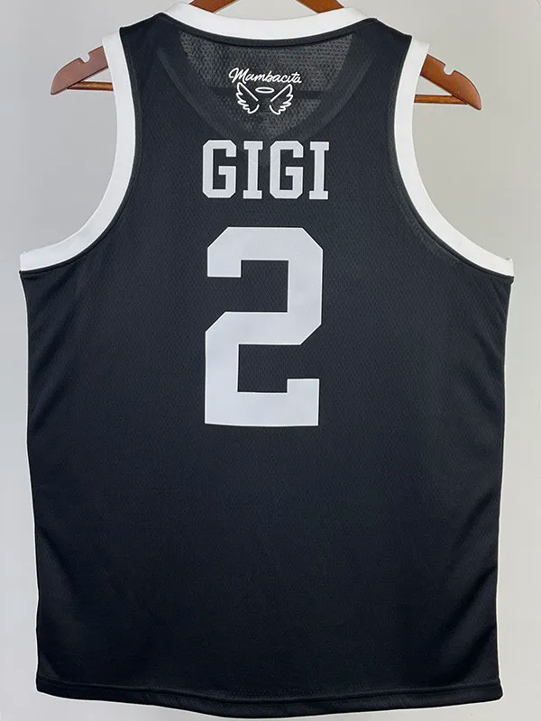 2023 LAKERS GIGI #2 Black MAMBA Top Quality Hot Pressing NBA Jersey