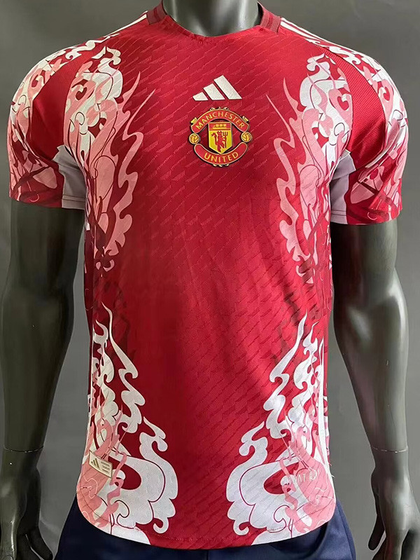 23-24 Manchester United Red Special Edition Player Version Soccer Jersey