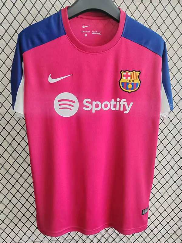 25-26 Barcelona Pink Training Shirts