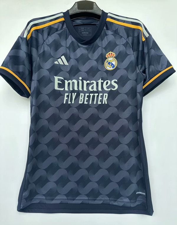 23-24 Real Madrid Away Fans Soccer Jersey