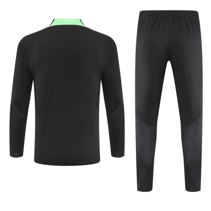 23-24 Liverpool High Quality Half Pull Tracksuit