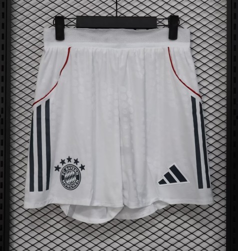 25-26 Bayern Away Player Version Shorts Pants