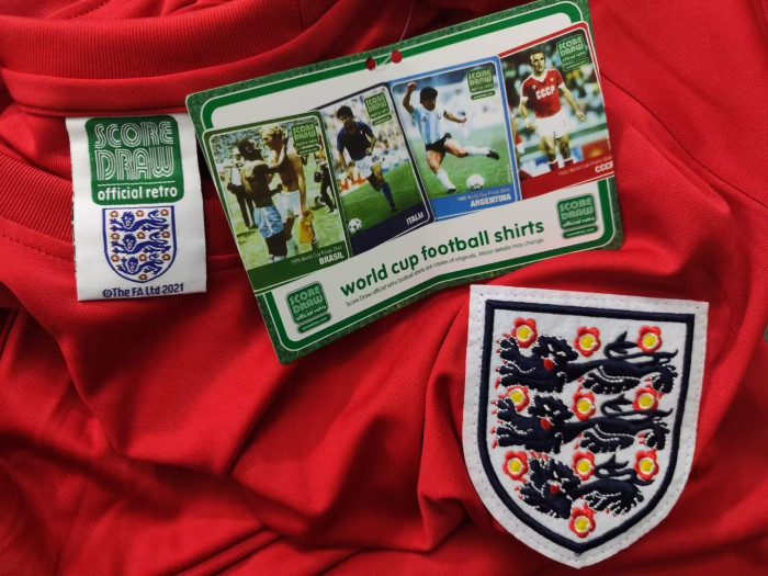 1966 England Away Retro Soccer Jersey