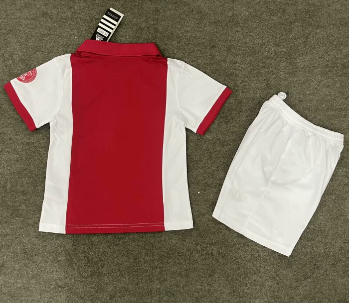 25-26 Ajax 125th Commemorative Edition Kids Soccer Jersey