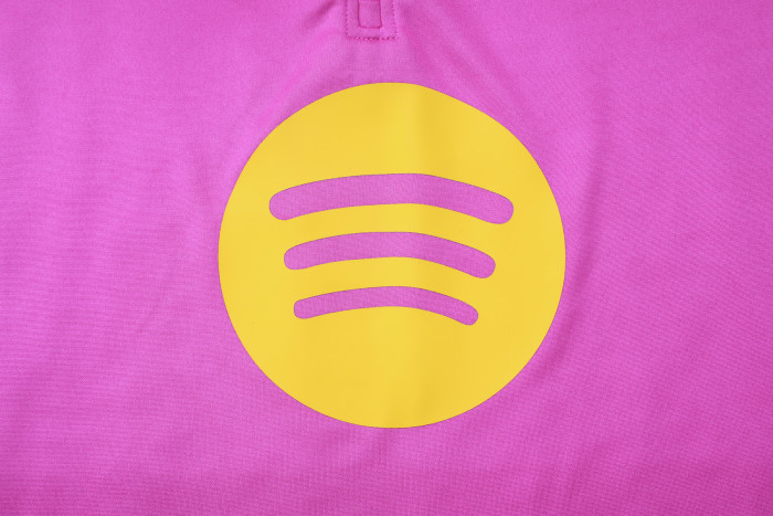 25-26 Barcelona High Quality Half Pull Tracksuit