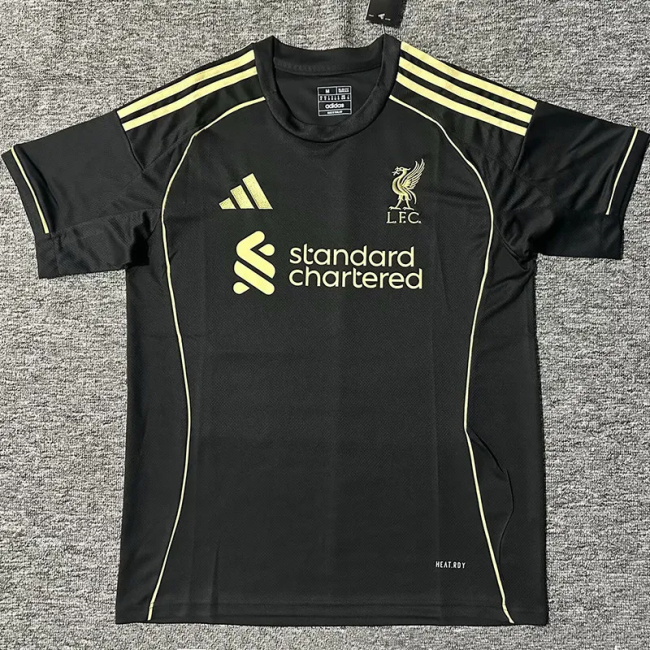 25-26 Liverpool Black Special Edition Fans Training shirts