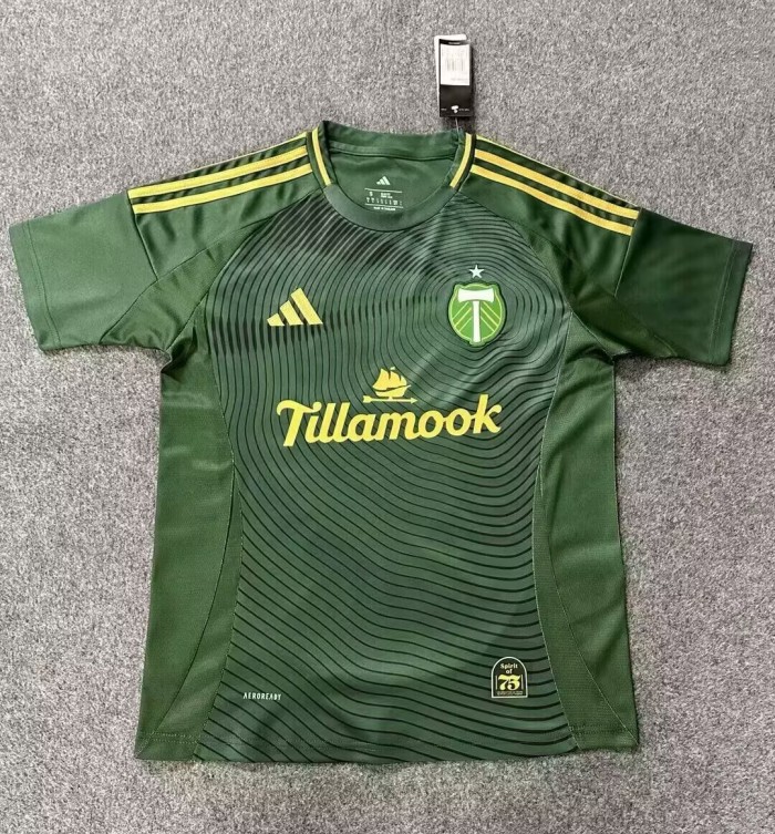 25-26 Portland Timbers Home Fans Soccer Jersey