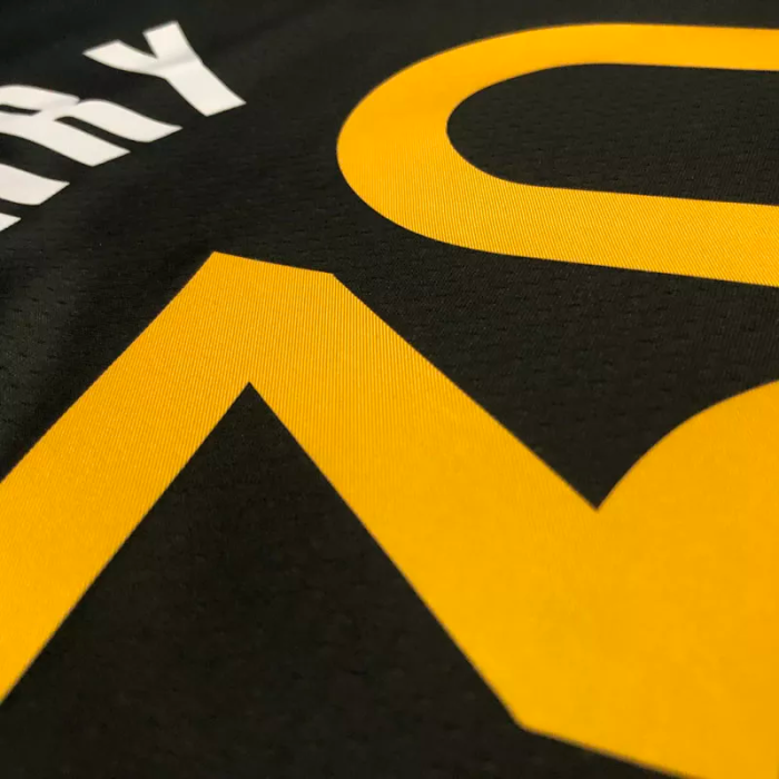 22-23 WARRIORS CURRY #30 Black City Edition Top Quality Hot Pressing NBA Jersey