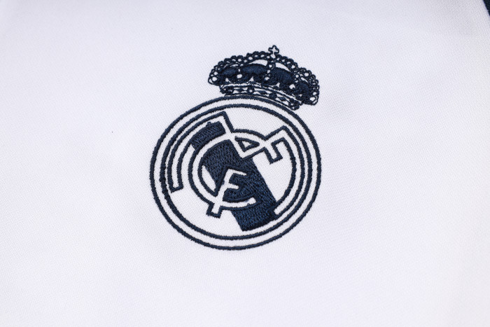 23-24 Real Madrid High Quality Half Pull Tracksuit