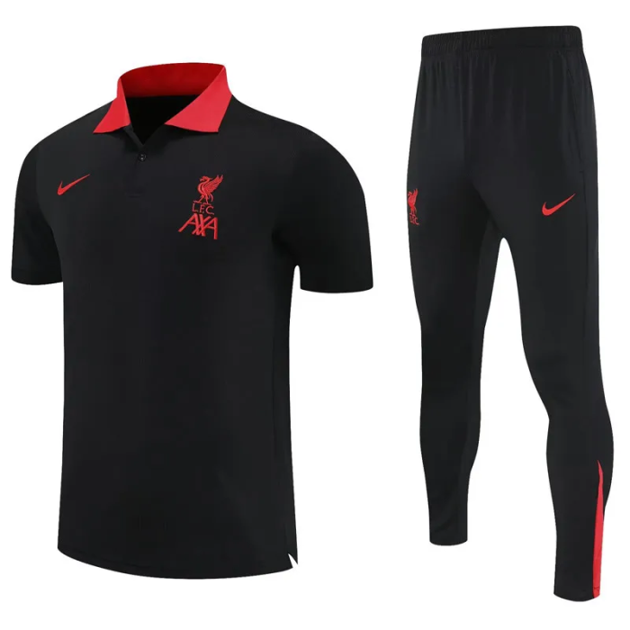 25-26 Liverpool High Quality Polo Tracksuit