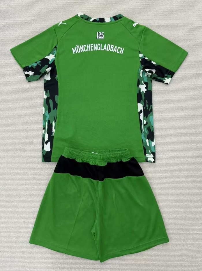 25-26 Monchengladbach Away Kids Soccer Jersey