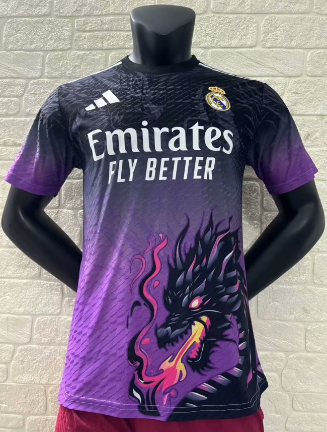 25-26 Real Madrid Purple Special Edition Player Version Soccer Jersey