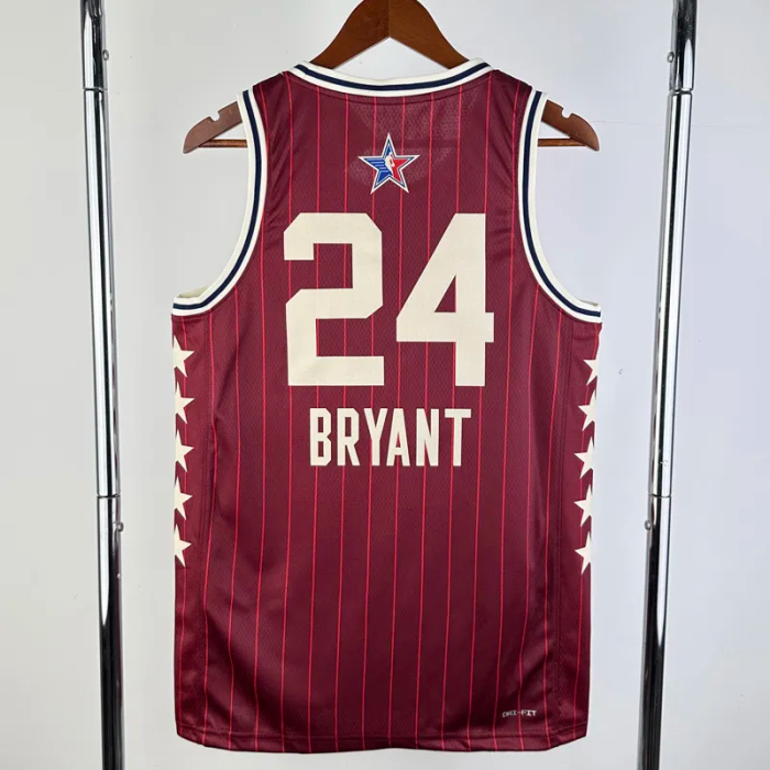 23-24 ALL-STAR BRYANT #24 Red Top Quality Hot Pressing NBA Jersey
