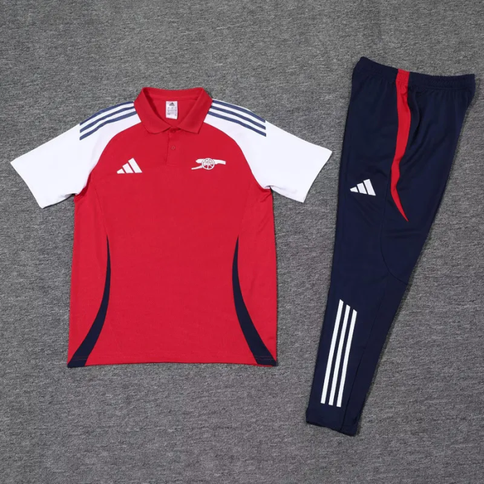 25-26 Arsenal High Quality Polo Tracksuit