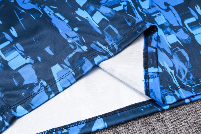 23-24 Chelsea High Quality Half Pull Tracksuit