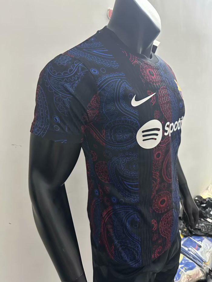 25-26 Barcelona Black Special Edition Player Version Training Shirts