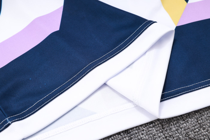 23-24 Real Madrid High Quality Half Pull Tracksuit