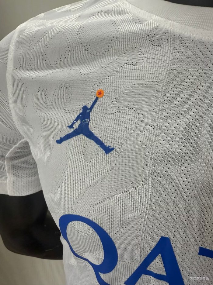 25-26 Paris Saint-Germain White Special Edition Player Version Soccer Jersey 1:1 Thai Quality*七龙珠