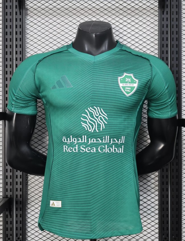 25-26 Al-Ahli Saudi Green Special Edition Player Soccer Jersey