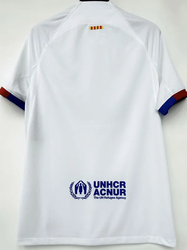 23-24 Barcelona Away 1:1 Fans Soccer Jersey