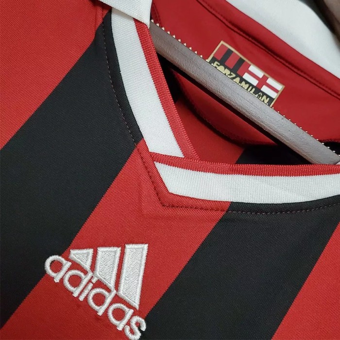 2009-2010 AC Milan Home Retro Soccer Jersey