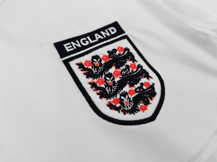 1999-2001 England Home Retro Soccer Jersey