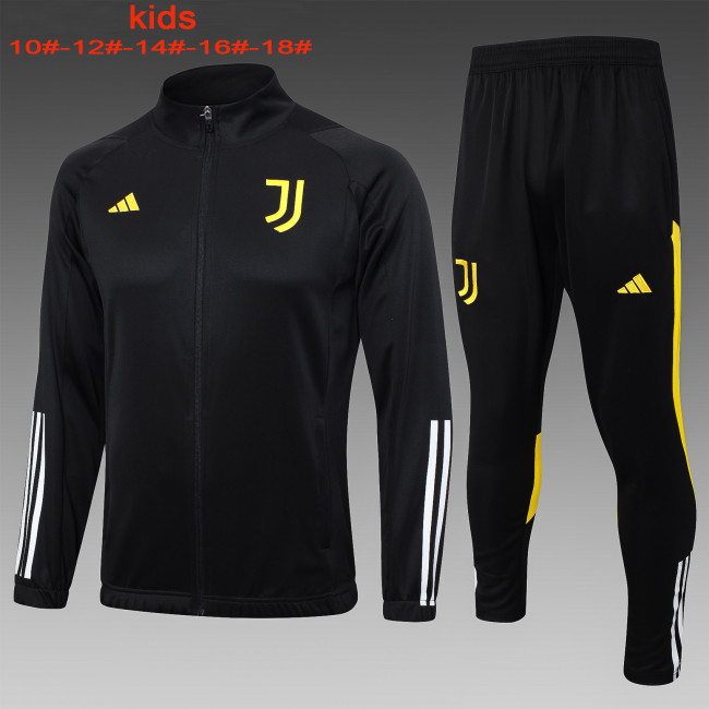 23-24 Juventus High Quality Kids Jacket Tracksuit