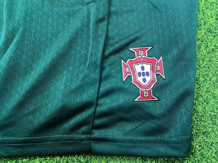 25-26 Portugal Home Kids Player Version Soccer Jersey