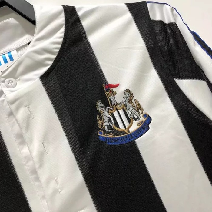 1995-1997 Newcastle Home Long Sleeve Retro Soccer Jersey