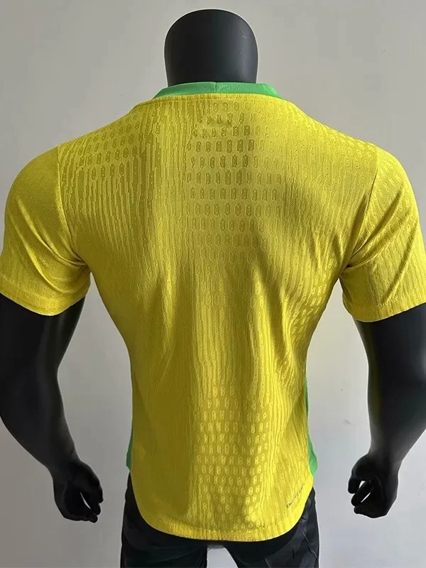 25-26 Brazil Home Player Version Soccer Jersey