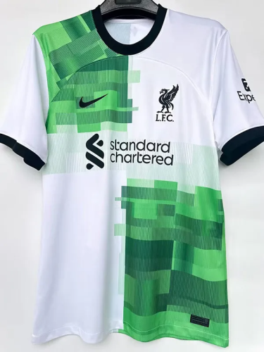 23-24 Liverpool Away 1:1 Fans Soccer Jersey