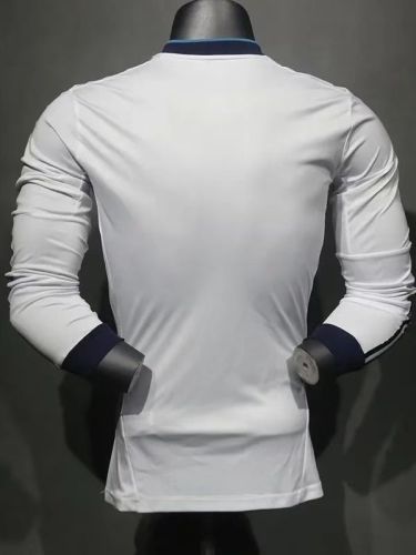2012-2013 Real Madrid Home Player Version  Long Sleeve Retro Soccer Jersey 长袖球员