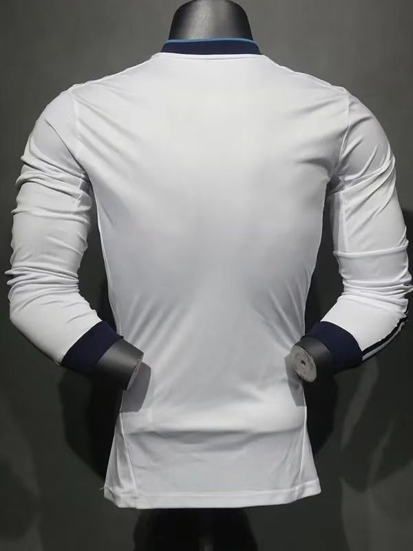2012-2013 Real Madrid Home Player Version  Long Sleeve Retro Soccer Jersey 长袖球员