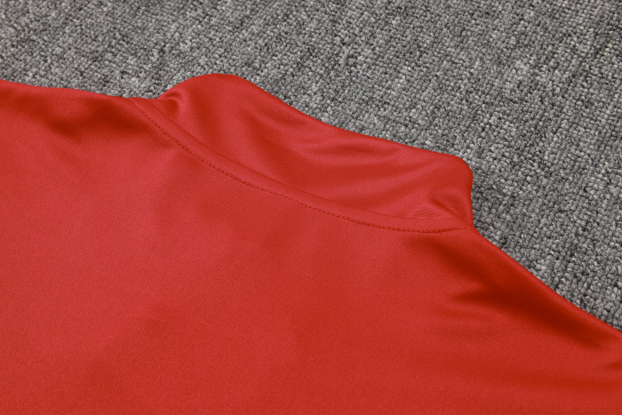 23-24 AC Milan High Quality Half Pull Tracksuit