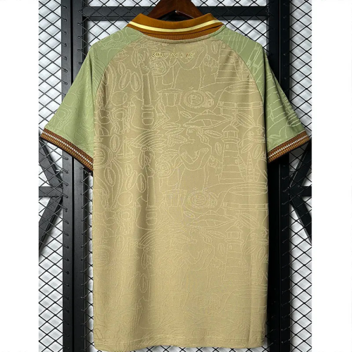 25-26 BaHia Beige Special Edition Fans Soccer Jersey