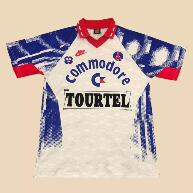 1993-1994 Paris Saint-Germain Paris Away Retro Soccer Jersey