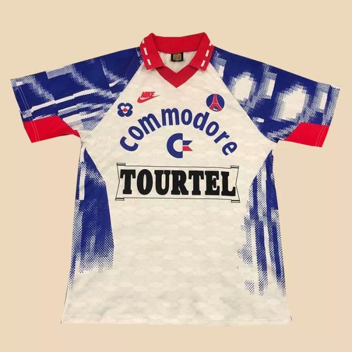 1993-1994 Paris Saint-Germain Paris Away Retro Soccer Jersey
