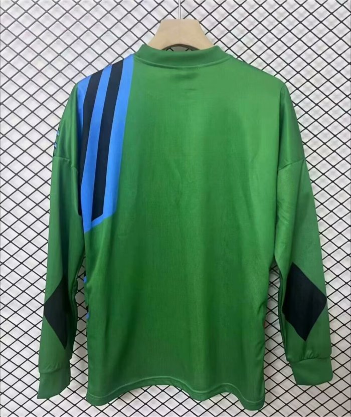 1992-1993 Manchester United GoalKeeper Long Sleeves Retro Soccer Jersey